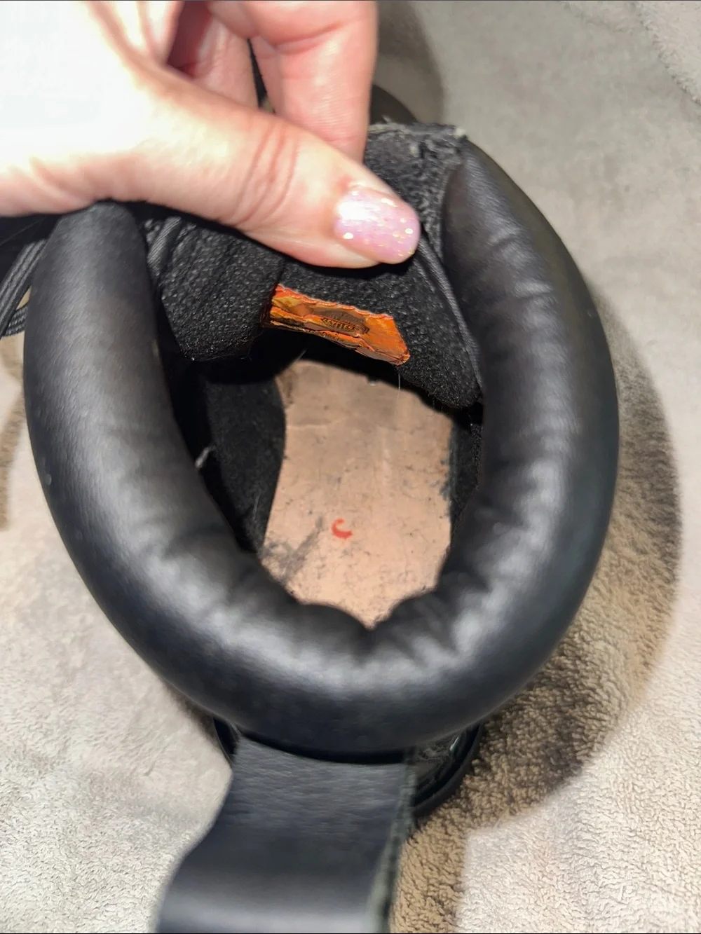 Harley-Davidson Black Leather Steel Toe Boots